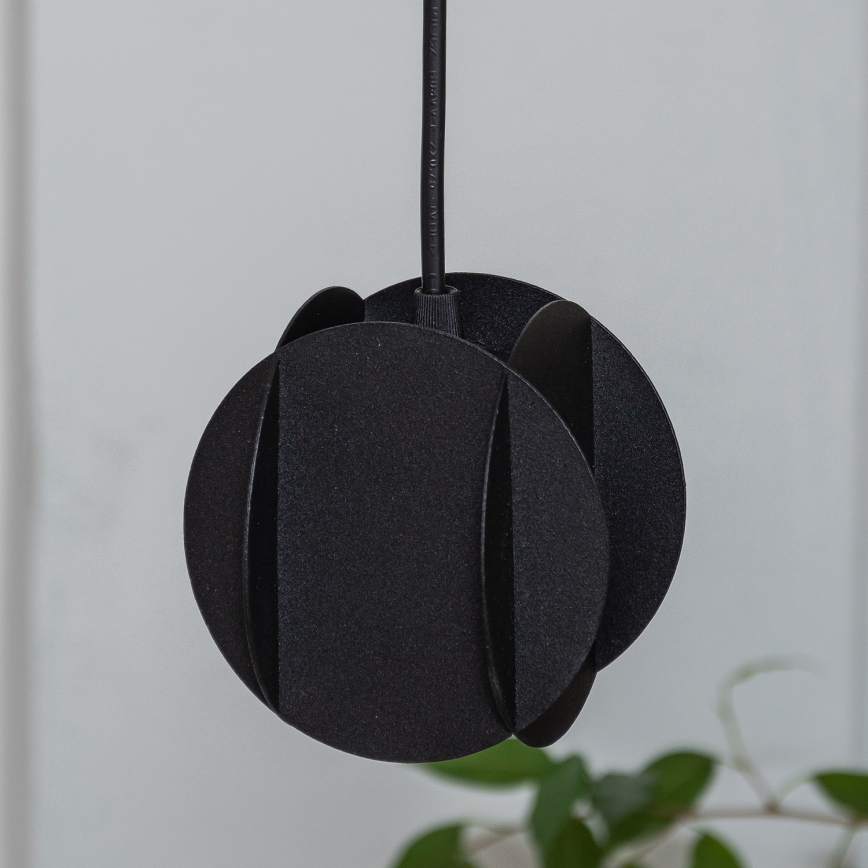 Cable pendant light GAMBIT 1xGU10/10W/230V black