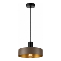 Cable pendant light HAKI 1xE27/60W/230V brown/black