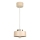 Cable pendant light IGNIA 1xE27/60W/230V beige/gold