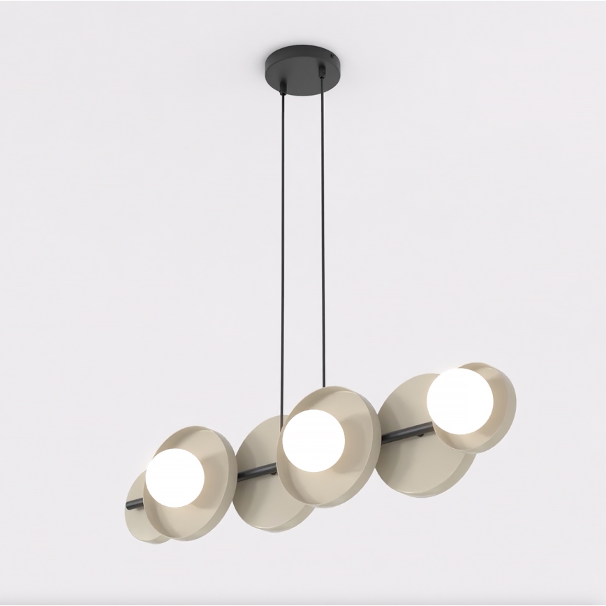 Cable Pendant Light MODEL 6xG9/8W/230V Beige