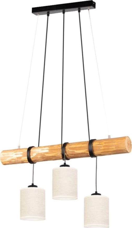 Cable pendant light TRENO 3xE27/25W/230V – Pine