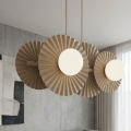 Cable pendant light UMBRA 4xG9/8W/230V beige