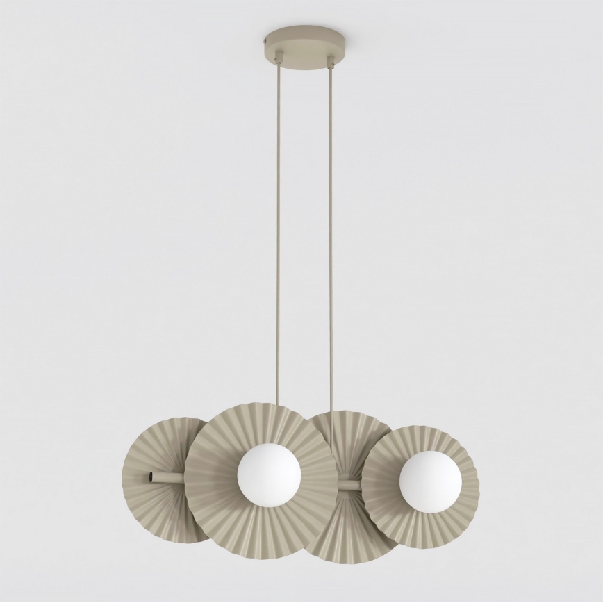 Cable pendant light UMBRA 4xG9/8W/230V beige