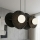 Cable pendant light UMBRA 4xG9/8W/230V black