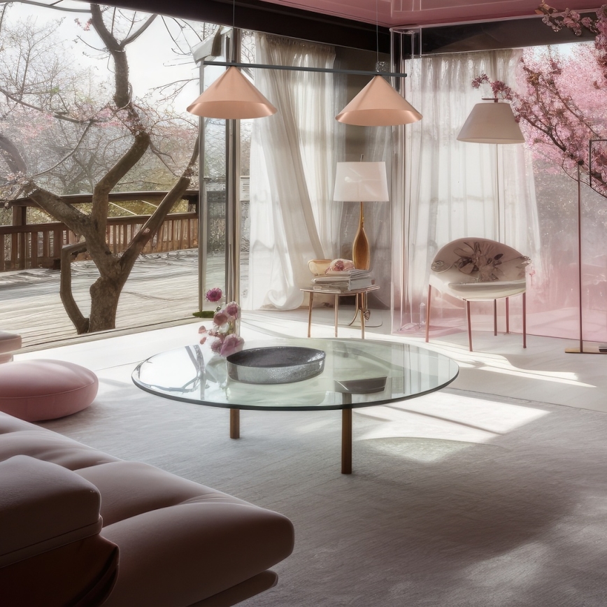 Cable-suspended chandelier CAPITAL 2xGX53/15W/230V copper