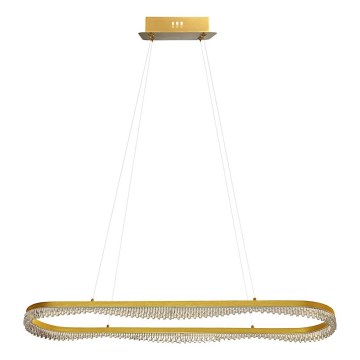Cable-suspended LED Chandelier LED/45W/230V, Gold