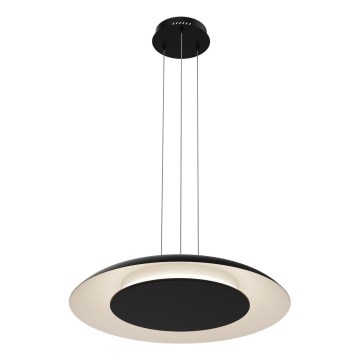 Cable-suspended LED pendant PIATTINO LED/30W/230V 2700/3200/4000K Ø 40 cm Black