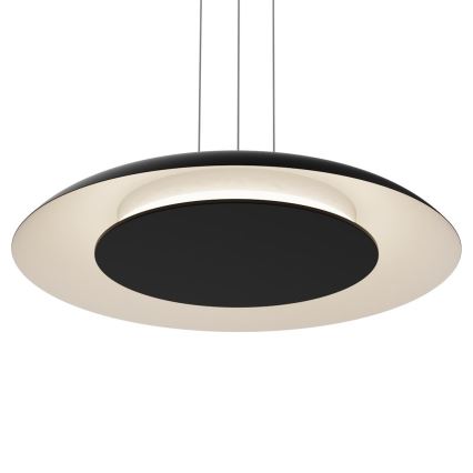 Cable-suspended LED pendant PIATTINO LED/30W/230V 2700/3200/4000K Ø 40 cm Black