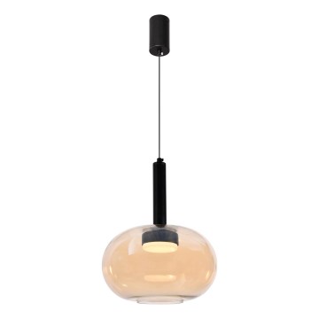 Cable-suspended pendant BUENO 1xGX53/9W/230V Ø 25 cm smoked beige