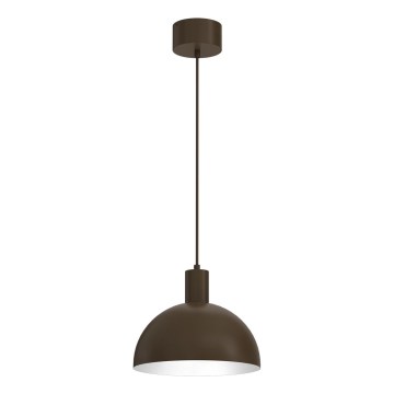 Cable-suspended pendant light HANDA 1xE27/15W/230V brown