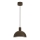 Cable-suspended pendant light HANDA 1xE27/15W/230V brown