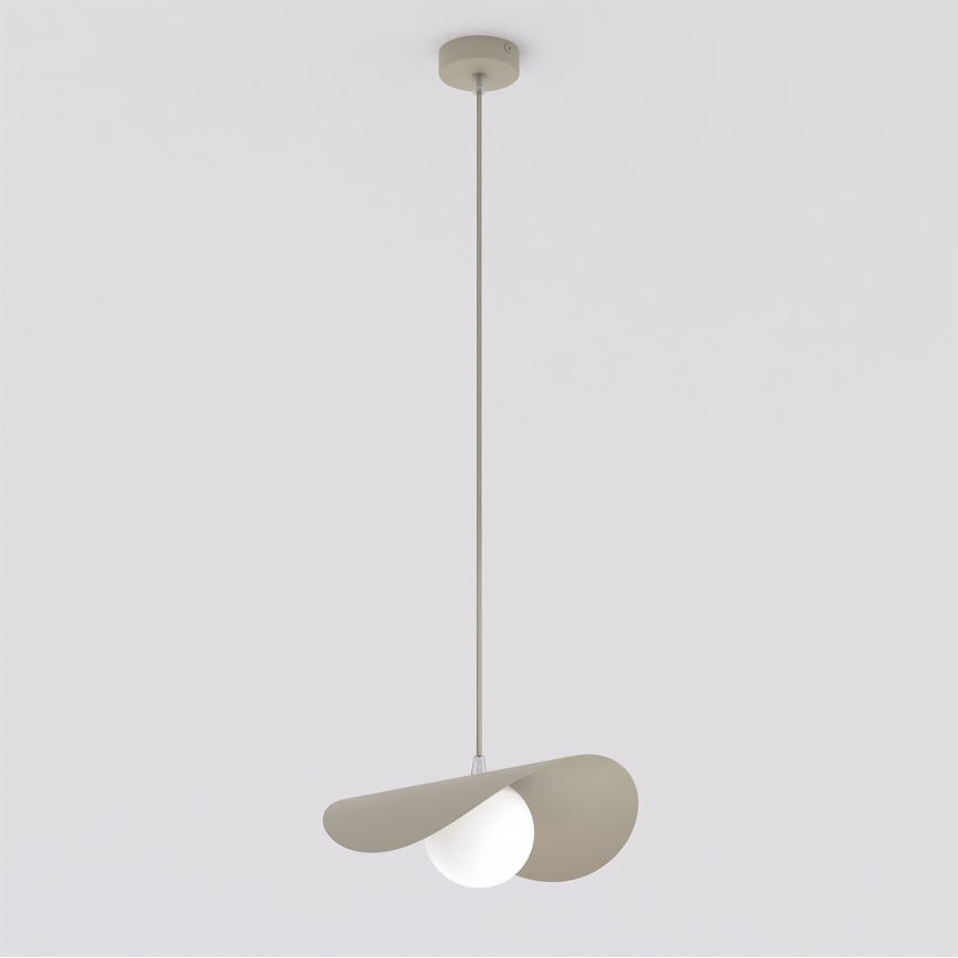 Cable-suspended pendant light RITUAL 1xG9/8W/230V beige