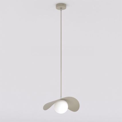 Cable-suspended pendant light RITUAL 1xG9/8W/230V beige