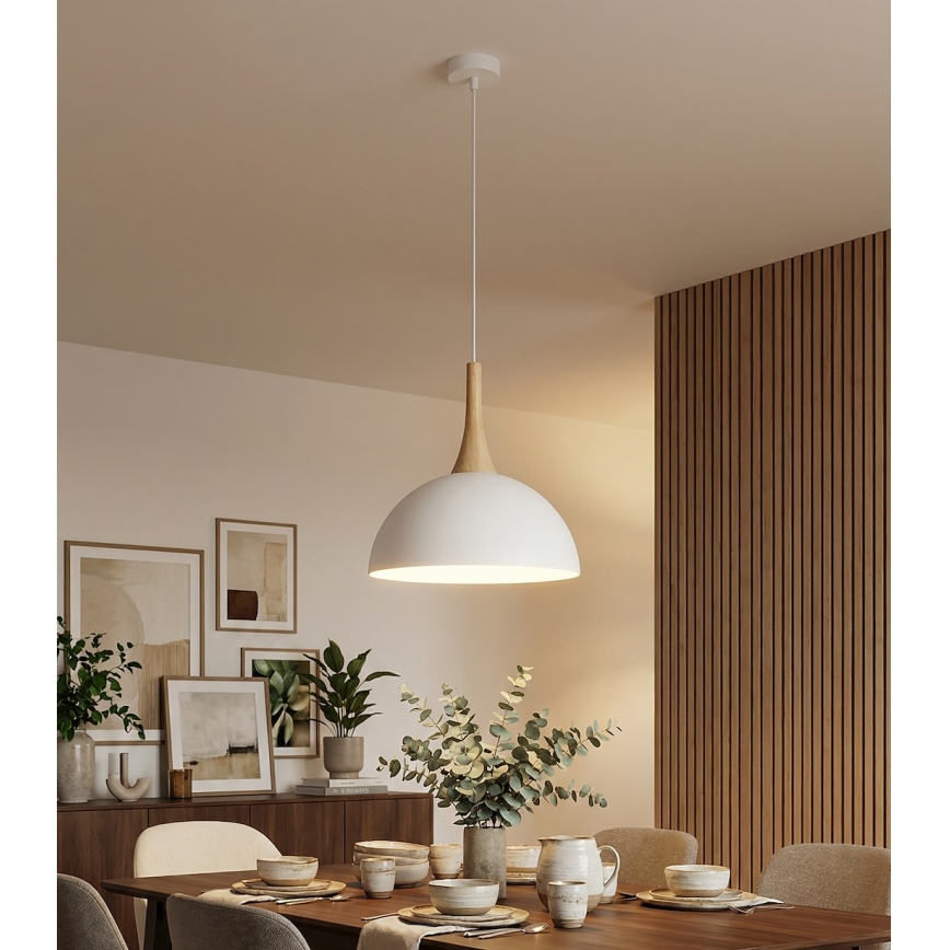 Cable-suspended pendant NAUTICA 1xGX53/12W/230V white