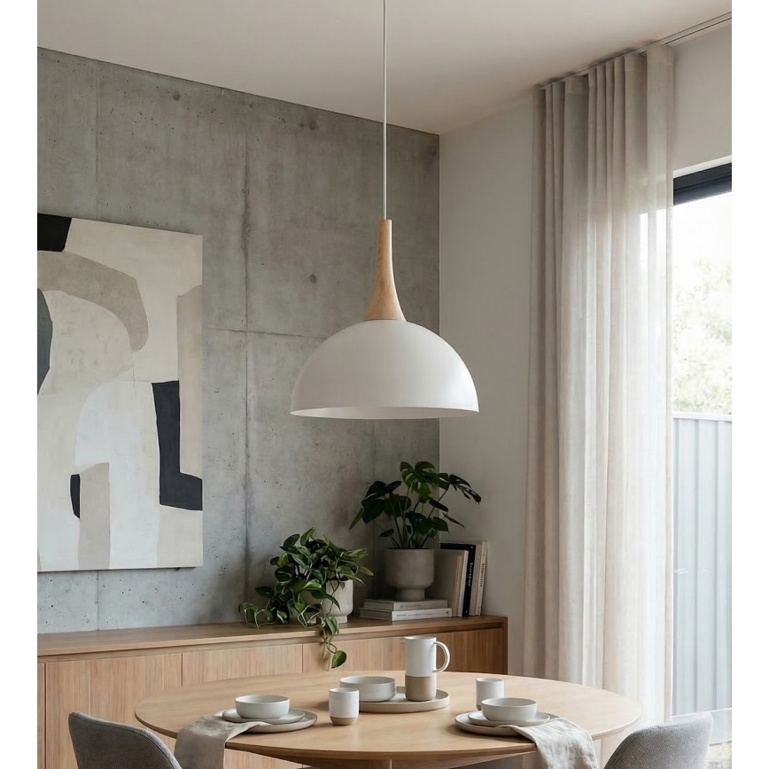 Cable-suspended pendant NAUTICA 1xGX53/12W/230V white