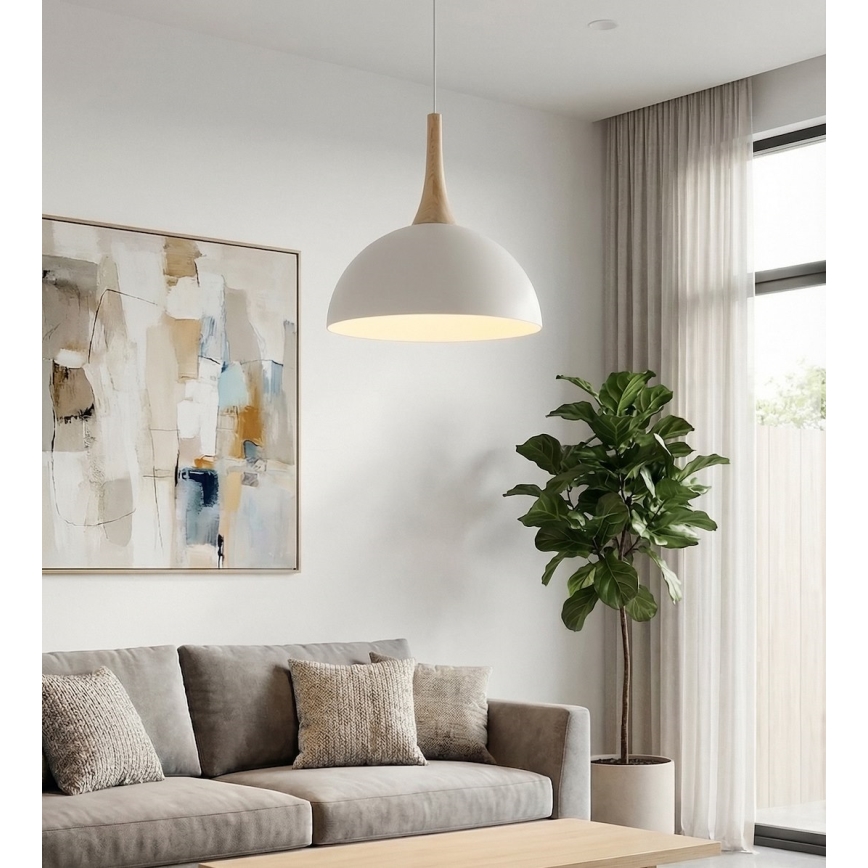 Cable-suspended pendant NAUTICA 1xGX53/12W/230V white