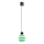 CACTUS cable-mounted LED pendant LED/3W/230V 3000K black/green