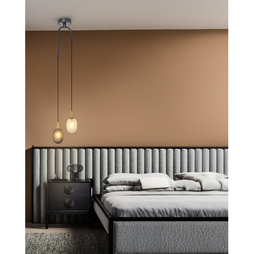 CACTUS cable pendant light 2xG9/5W/230V grey/white