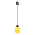 CACTUS LED Cable Pendant Light 3W 230V 3000K Black/Yellow