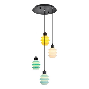 CACTUS LED cable pendant light LED/12W/230V 3000K green/yellow/white