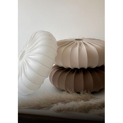 CAFEE cable-hung pendant lamp 1xE27/40W/230V Ø 52 cm brown