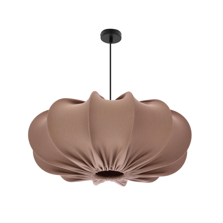 CAFEE cable-hung pendant lamp 1xE27/40W/230V Ø 52 cm brown