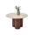 CALDO Coffee Table, Ø 80 cm, Brown/Beige