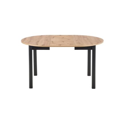 CALMIO Dining Table, Artisan Oak/Black