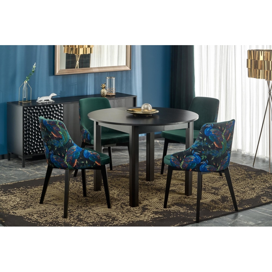 CALMIO Dining Table, Black
