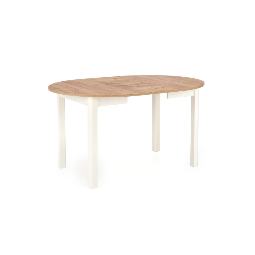 CALMIO Dining Table, Craft Oak/White