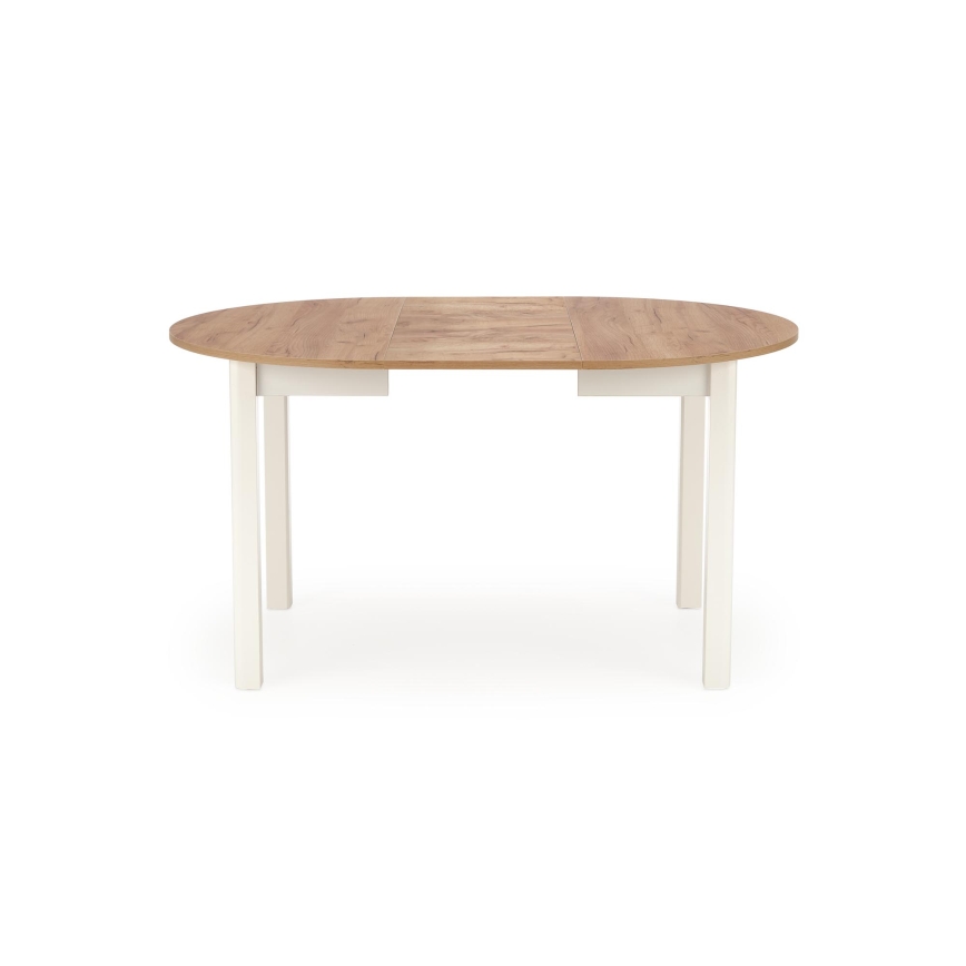 CALMIO Dining Table, Craft Oak/White