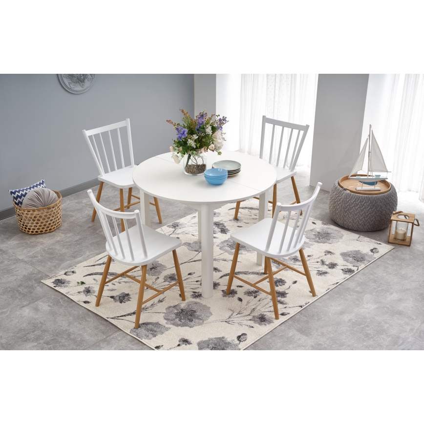 CALMIO White Dining Table