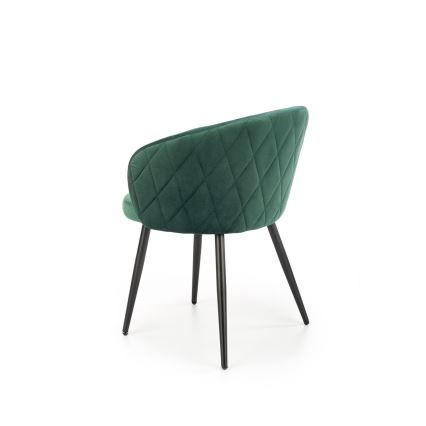 CALMURE Dark Green Dining Chair