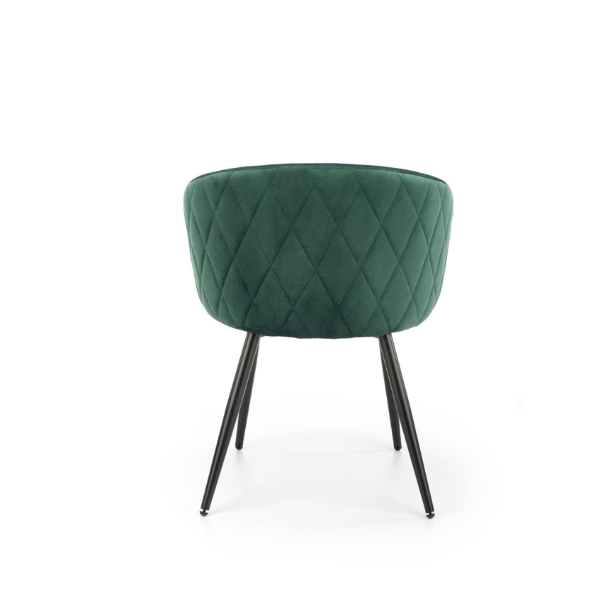 CALMURE Dark Green Dining Chair