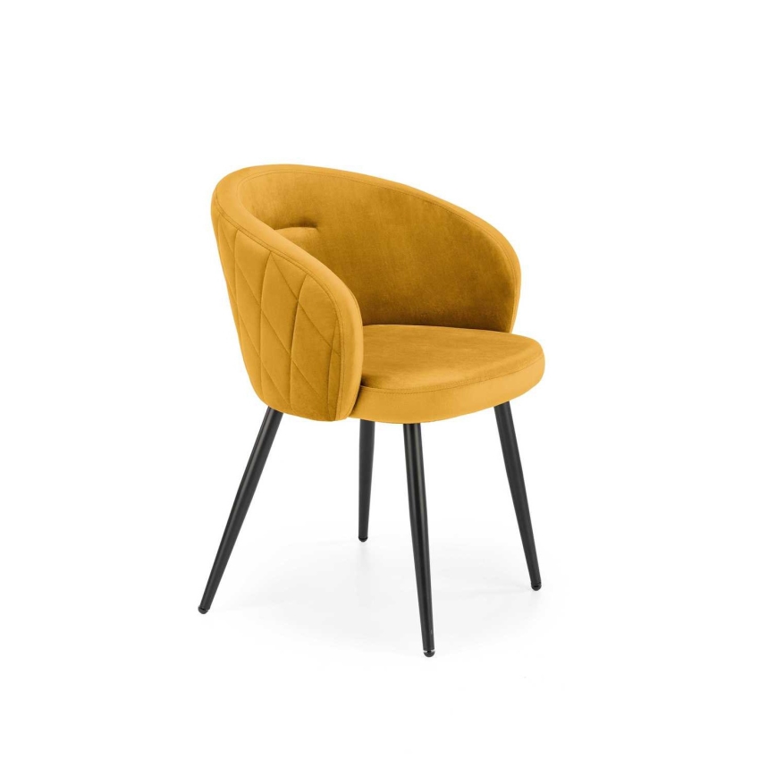 CALMURE Dining Chair, Yellow