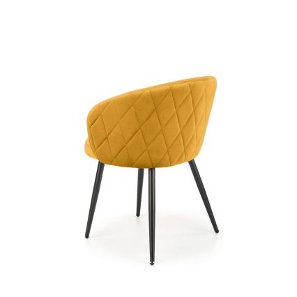 CALMURE Dining Chair, Yellow