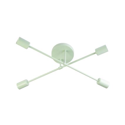 CAMBRIDGE Flush-Mount Chandelier 4xE27/15W/230V Green