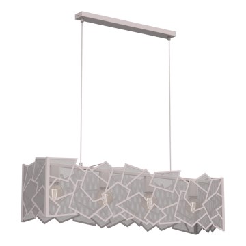 CAMO Cable Pendant Light, 4x E27 / 15W / 230V, Beige