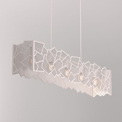 CAMO Cable Pendant Light, 5xE27/15W/230V, Beige