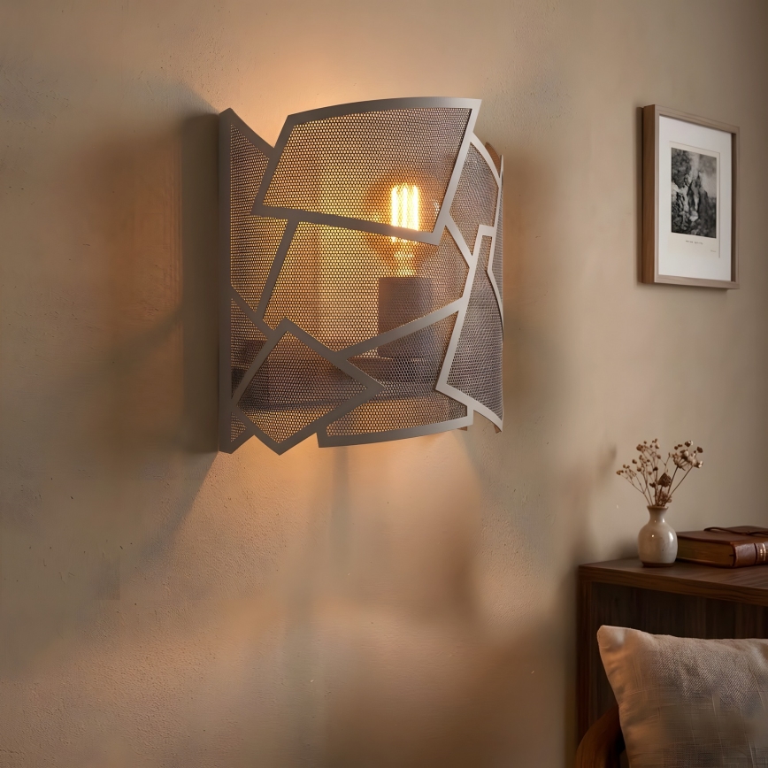 CAMO Wall Light 1xE27/15W/230V beige