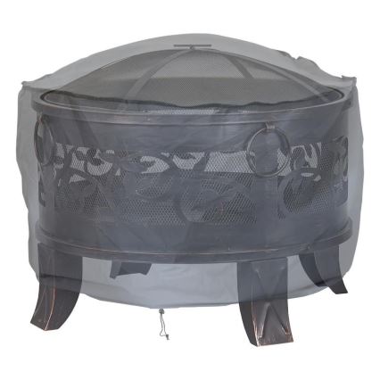 Campfire cover 93x58 cm grey