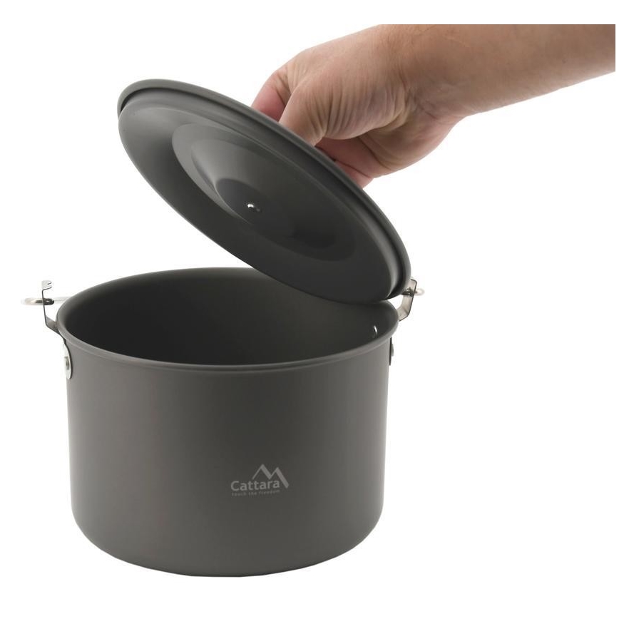 Camping pot for hanging 4 l