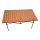 Camping table with rolling top 54x93 cm
