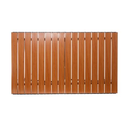 Camping table with rolling top 54x93 cm