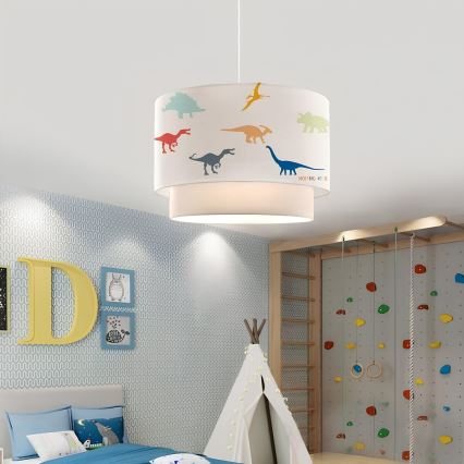 CANDY Kids Ceiling Light 1xE27/40W/230V White/Multicolored