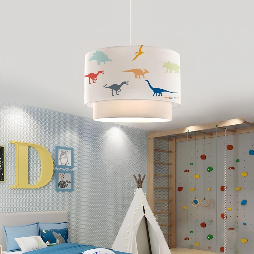 CANDY Kids Ceiling Light 1xE27/40W/230V White/Multicolored
