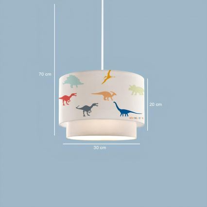 CANDY Kids Ceiling Light 1xE27/40W/230V White/Multicolored
