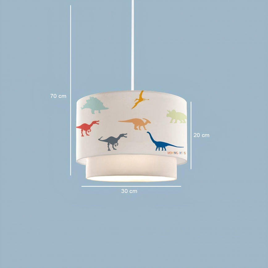 CANDY Kids Ceiling Light 1xE27/40W/230V White/Multicolored