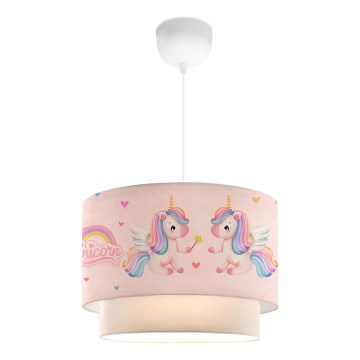 CANDY Kids' Pendant Light 1xE27/40W/230V, Pink