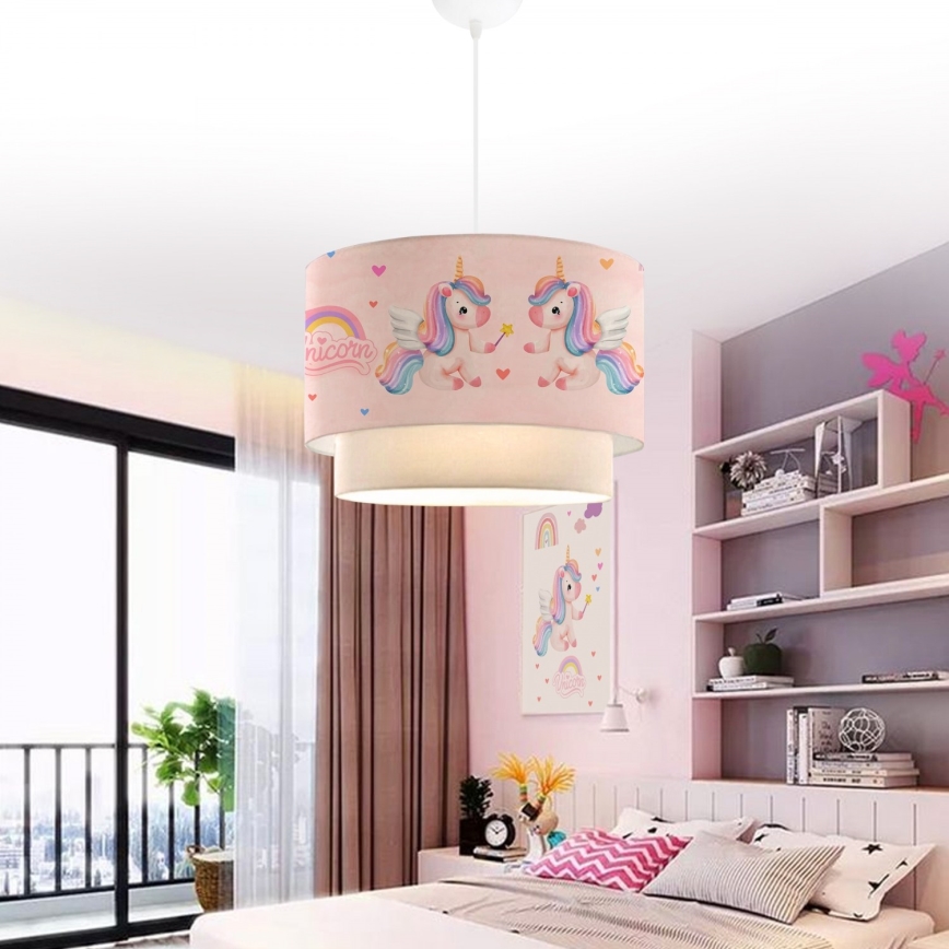 CANDY Kids' Pendant Light 1xE27/40W/230V, Pink